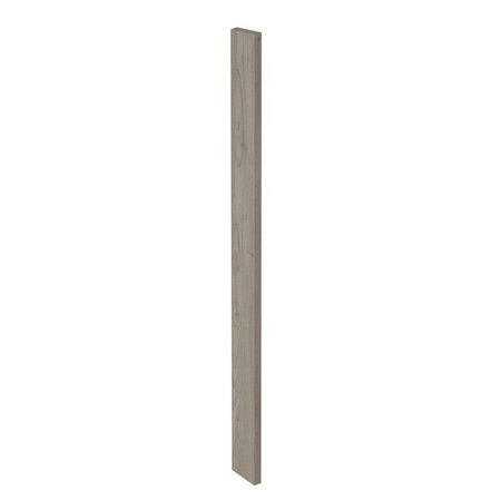 CAMBRIDGE Grey Nordic Slab Style Kitchen Cabinet Filler (3 in W x 0.75 in D x 34.5 in H) SA-BUSF34-GN